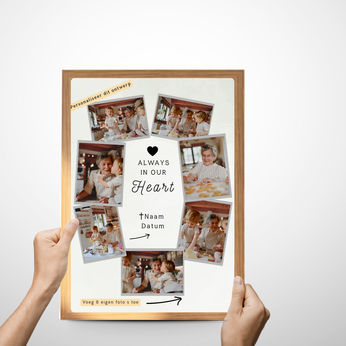 overlijden herinnering foto cadeau