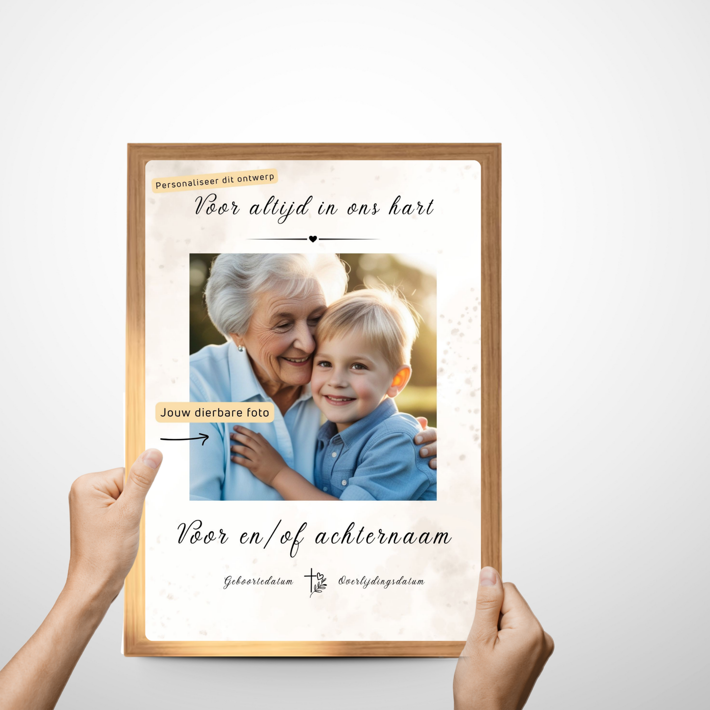 Blijvende herinnering cadeau gepersonaliseerd