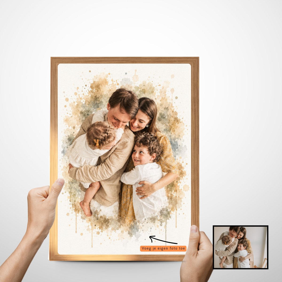 persoonlijke gezin poster laten maken
