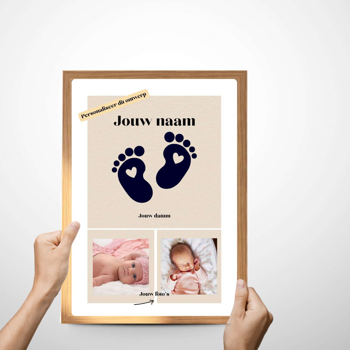 Geboorte cadeau meisje gepersonaliseerd