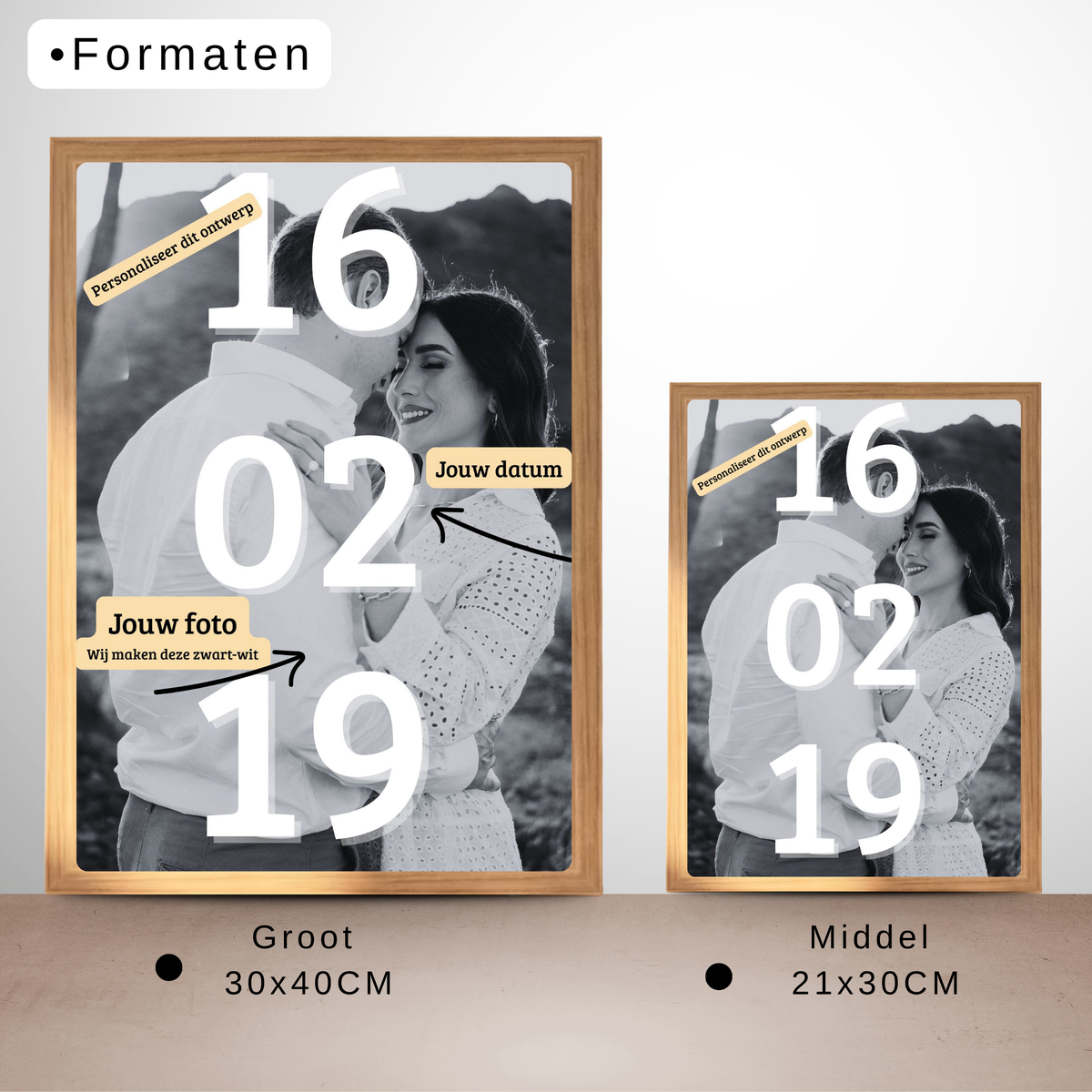 romantisch cadeau met foto
