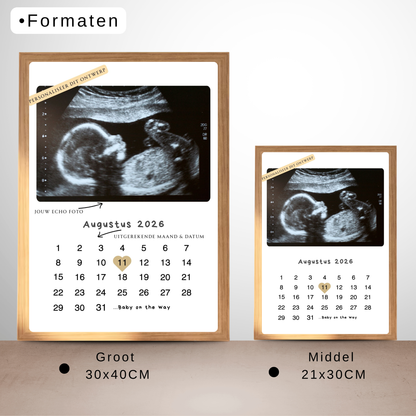 echo kalender fotolijst