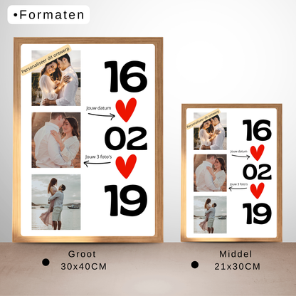 jubileum cadeau met foto's