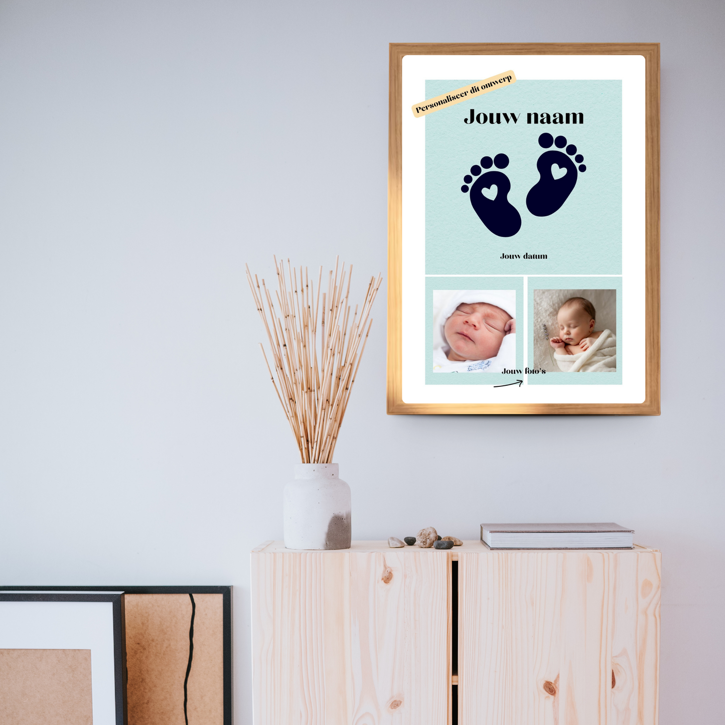 geboorte cadeau jongen gepersonaliseerd