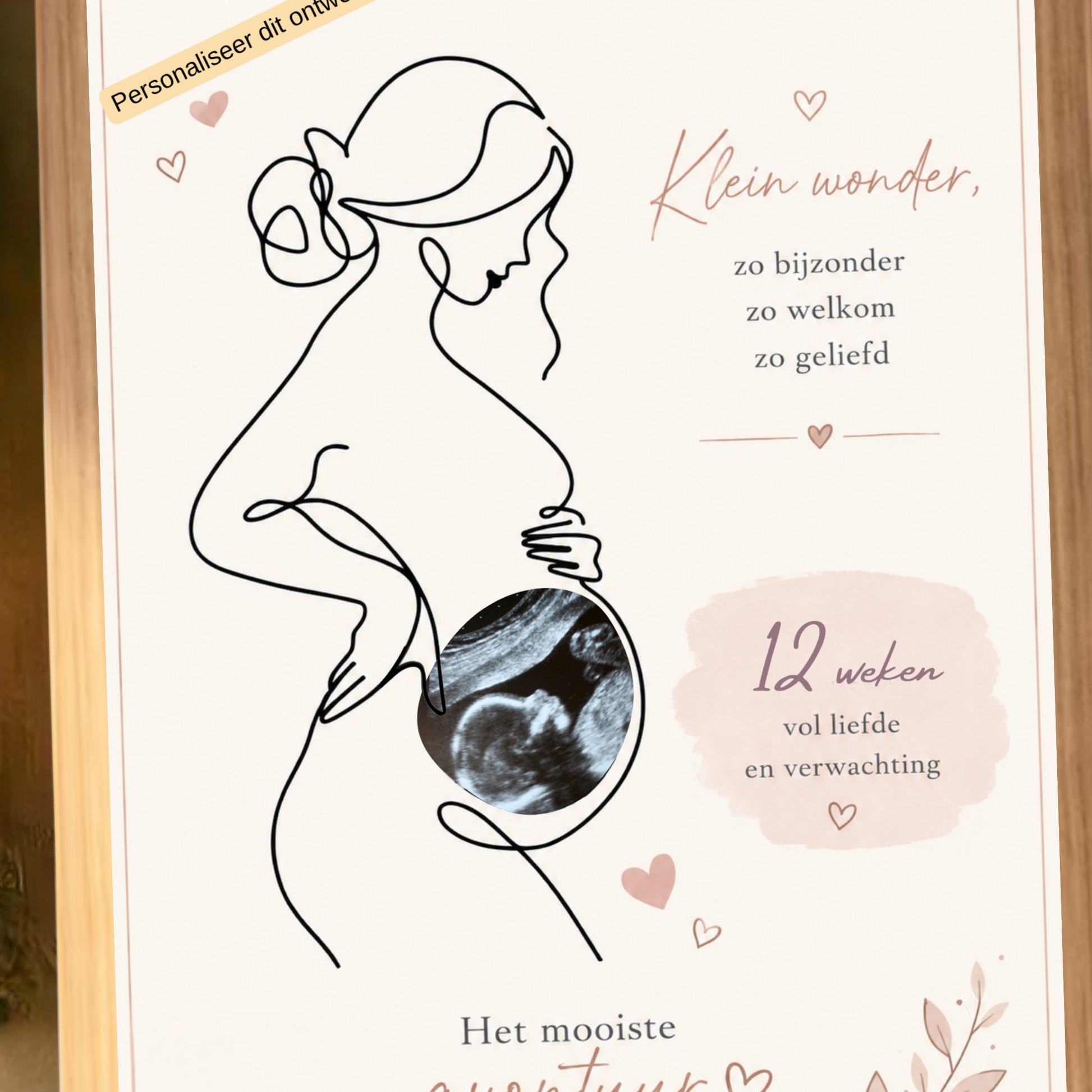 gepersonaliseerd cadeau met echo foto