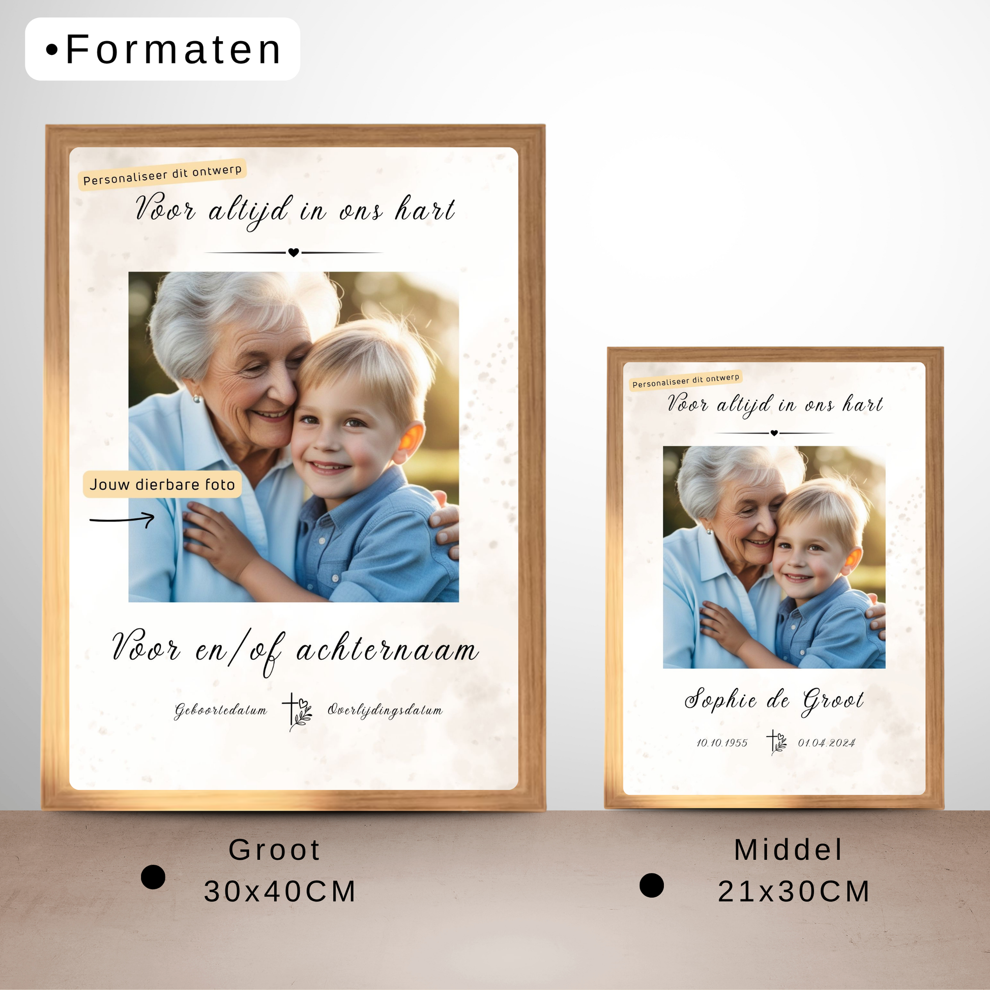 blijvende herinnering cadeau oma
